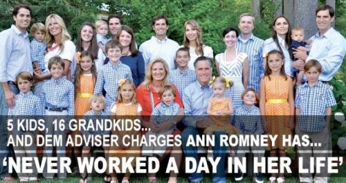 Ann Romney Motherhood