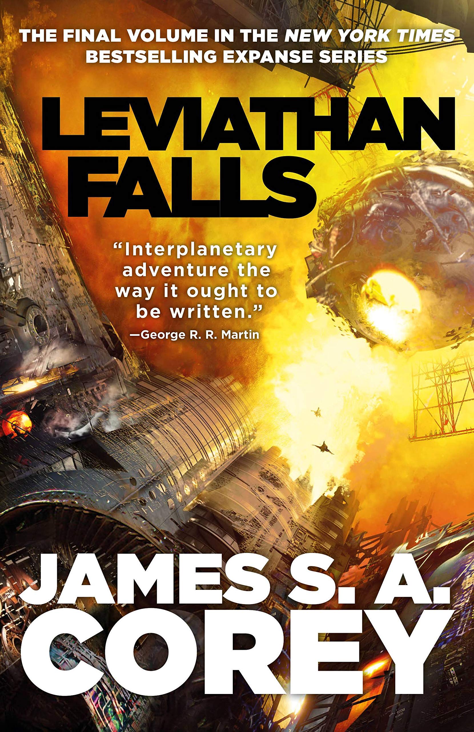 Cover of the book Leviathan Falls by James S. A. Corey
