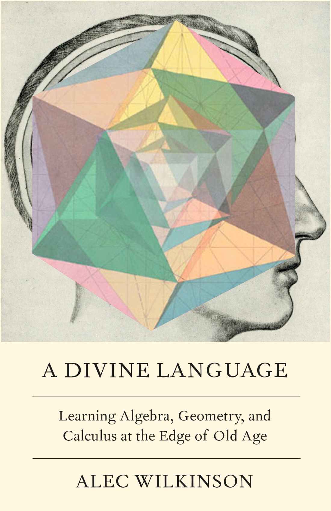 Cover of the book A Divine Language: Learning Algebra, Geometry, and Calculus at the Edge of Old Age by Alec Wilkinson